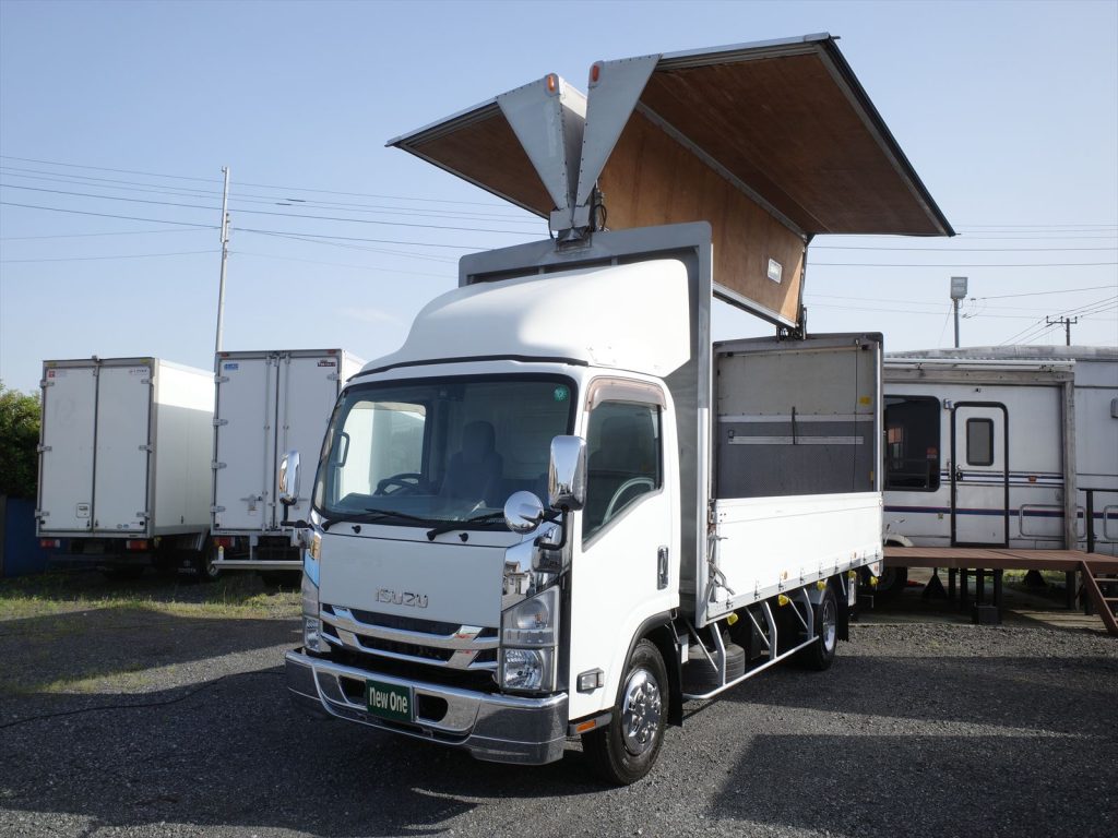 希少な超ロング 荷室内寸 長さ502cm 幅209cm 高さ220cm 門高210cm ラッシング1段