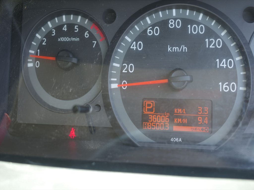 走行36.000Km
