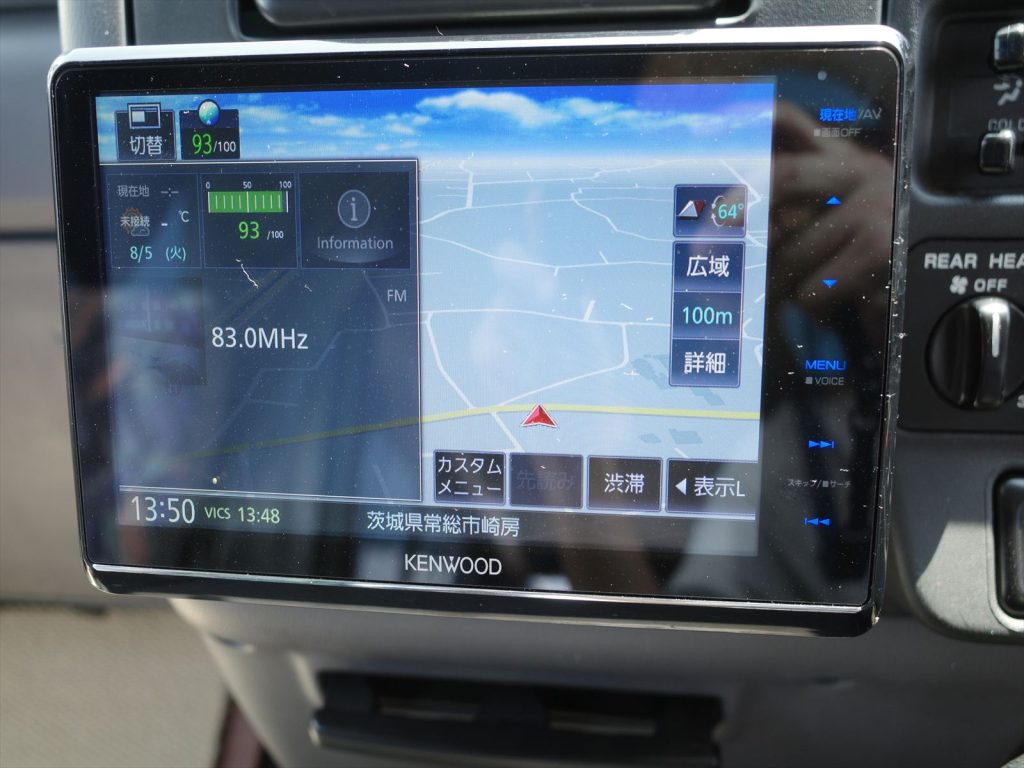 ケンウッド製ナビ MDV-S809F ハイレゾ対応/専用ドライブレコーダー連携地上デジタルTVチューナー/Bluetooth内蔵DVD/USB/SD AVナビゲーション 8V型フローティングモデル