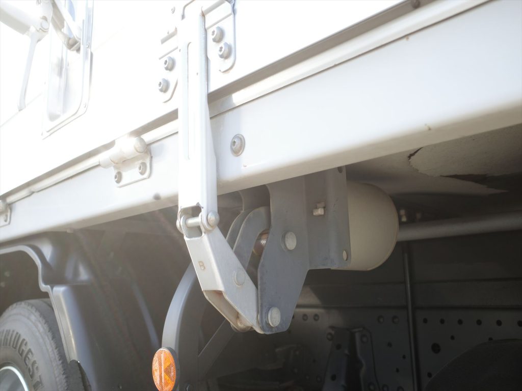 あおりの開閉も楽々　セイコーラックも装備されております！