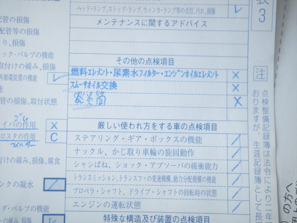 保証書、記録簿多数あり!