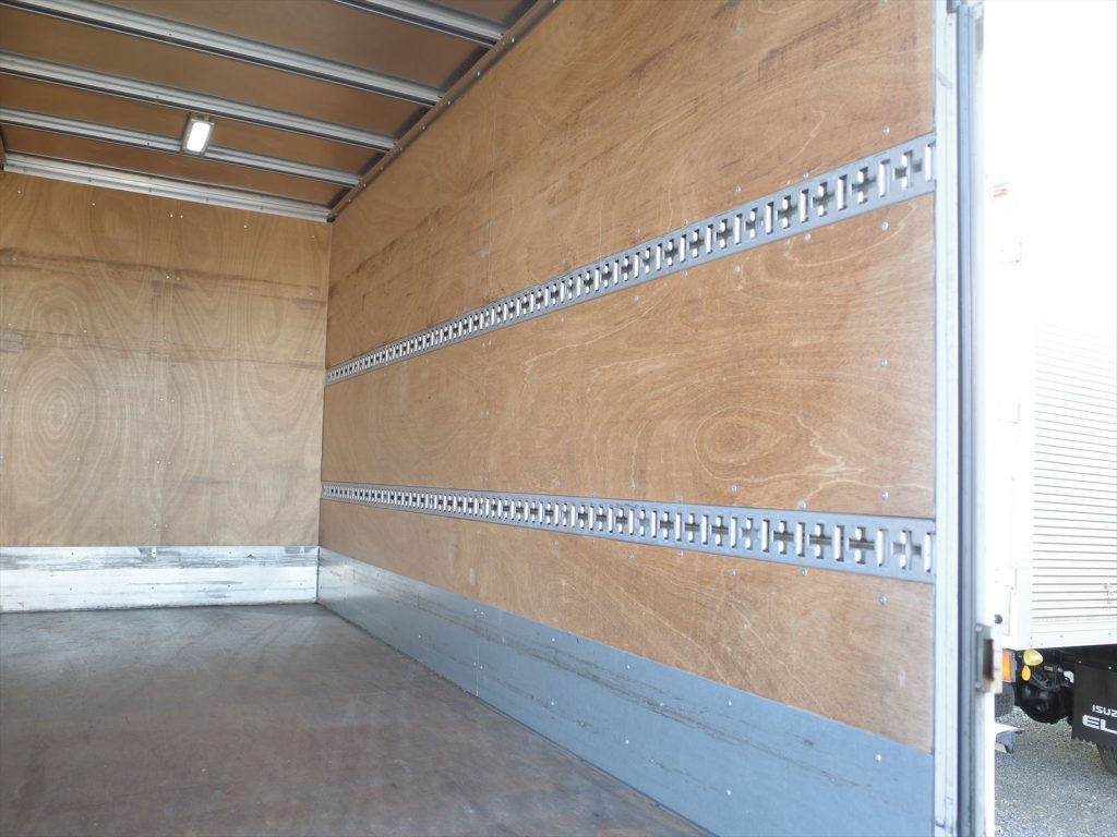 パブコ製 アルミバン 工番666N1852 荷室内寸 長さ430cm 幅176cm 高さ207.5cm 門高198cm ラッシング2段