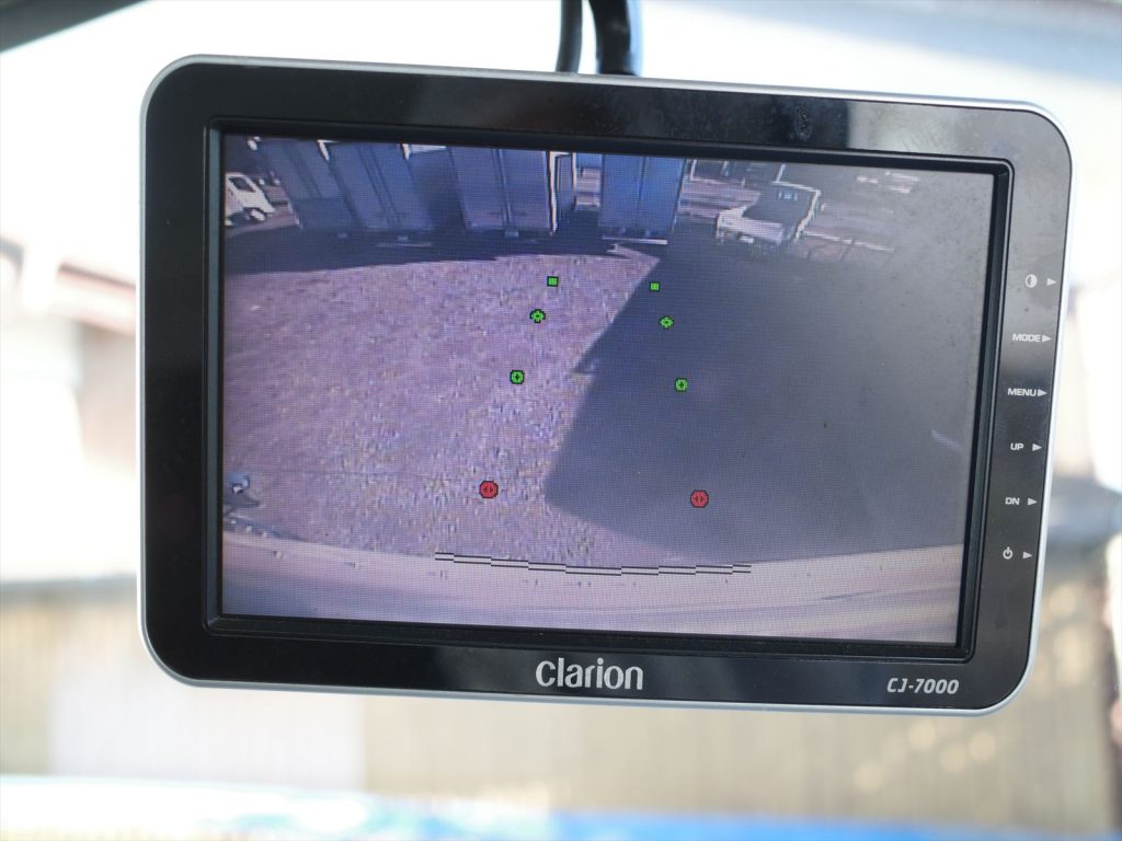 バックカメラも装備されております！